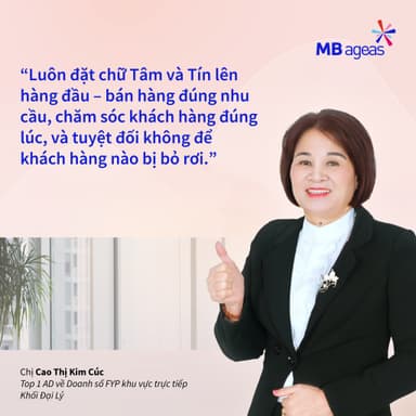 Chữ "Tâm và Tín" của người làm Đại lý bảo hiểm nhân thọ