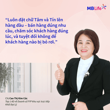 Chữ "Tâm và Tín" của người làm Đại lý bảo hiểm nhân thọ